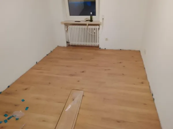 bodenverlegen zimmer fertigstellung