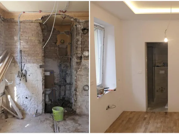 komplettsanierung vorher nachher