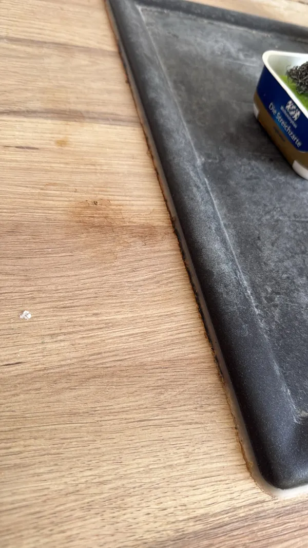 reinigung silikon arbeitsplatte alt