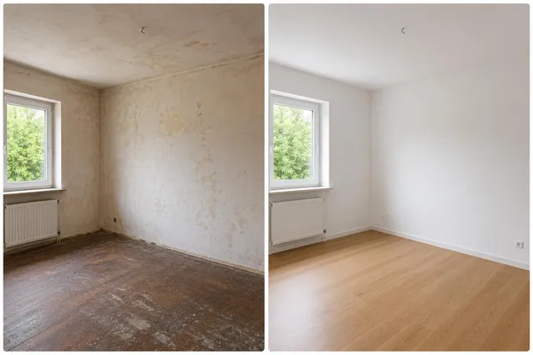 schimmelsanierung vorher nachher