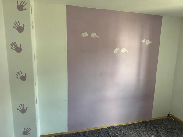 wandgestaltung kinderzimmer handabdruck